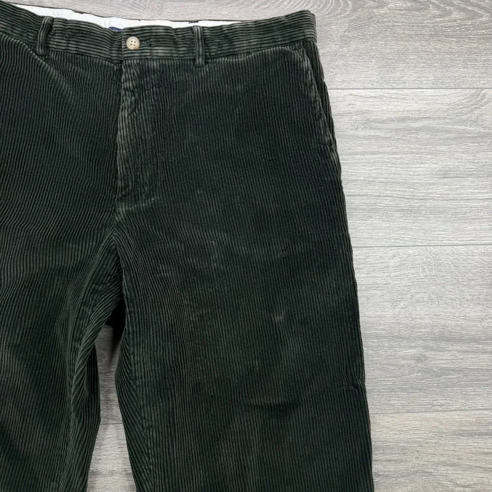 Vineyard Vines Corduroy Pants Mens 34x30 Olive Green Straight Leg Preppy Y2K